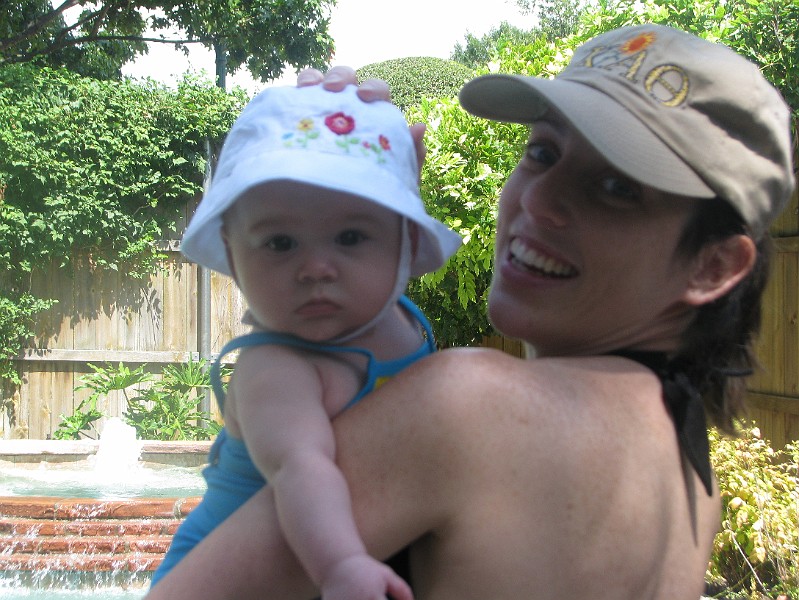 IMG_1454.JPG - Me & Mommy gettin' some sun.