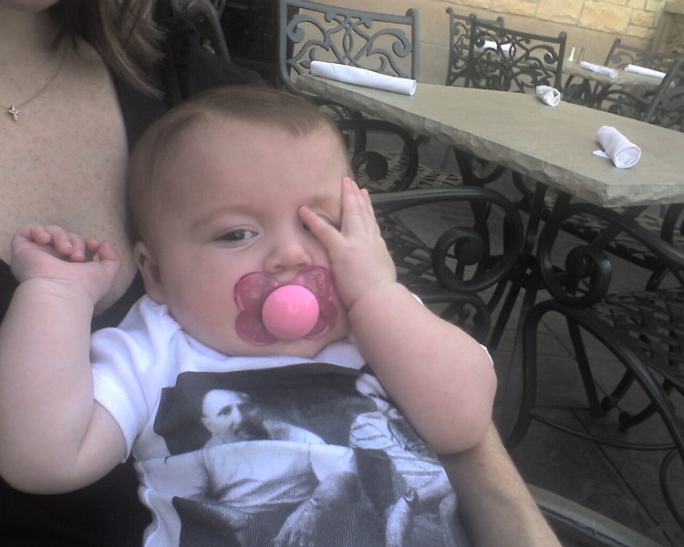 NotFunnyAtAll.jpg - Seriously. Mommy really needs to do the laundry.