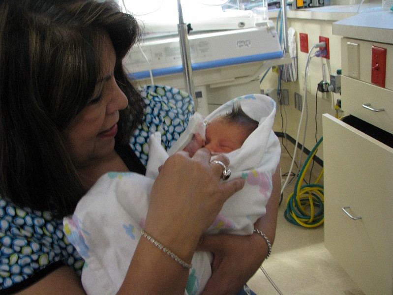 IMG_0425.JPG - Gramma Ida checks me out too.