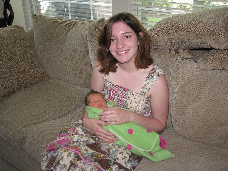 IMG_0618.JPG - Aunt Nicole holds me too.
