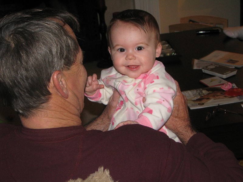 GrandpaGarySmile.jpg - Too bad Daddy didn't take any pictures of Grandpa Gary's face.