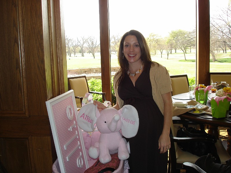 MelBabyElephant.jpg - Mommy with my goodies.
